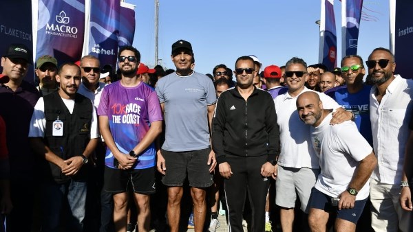 وزير الرياضة يطلق النسخة الثالثة من سباق “10K Race the Coast” بالساحل الشمالي