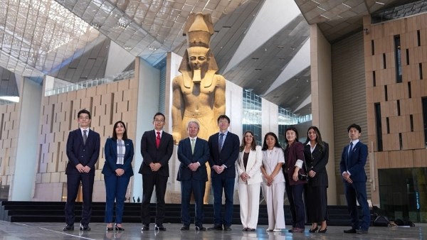 مشروع المتحف الكبير وفريق جايكا بمصر يحصدان جائزة رئيس الوكالة لعام 2025