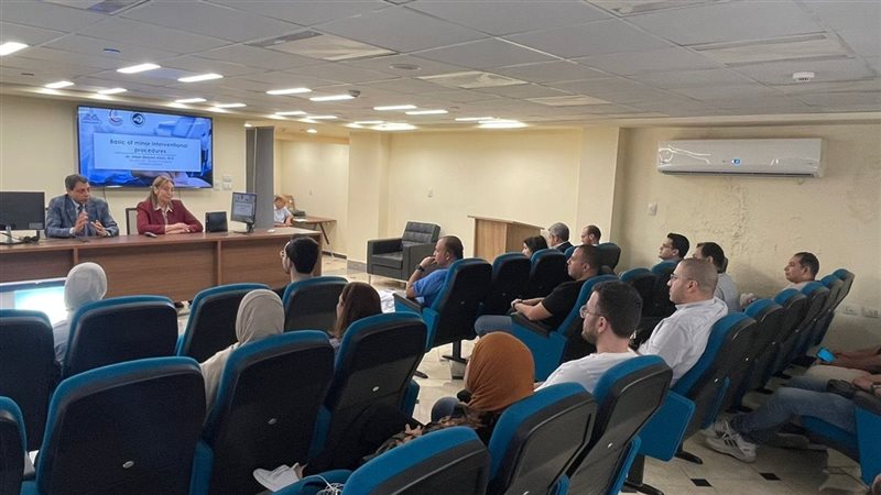 جامعة عين شمس تنظم برنامج Hands-on بوحدة الأشعة التداخلية