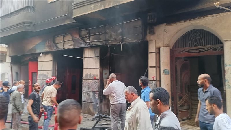 إصابات باختناق في حريق شب في فرن “دوكو” بدمنهور