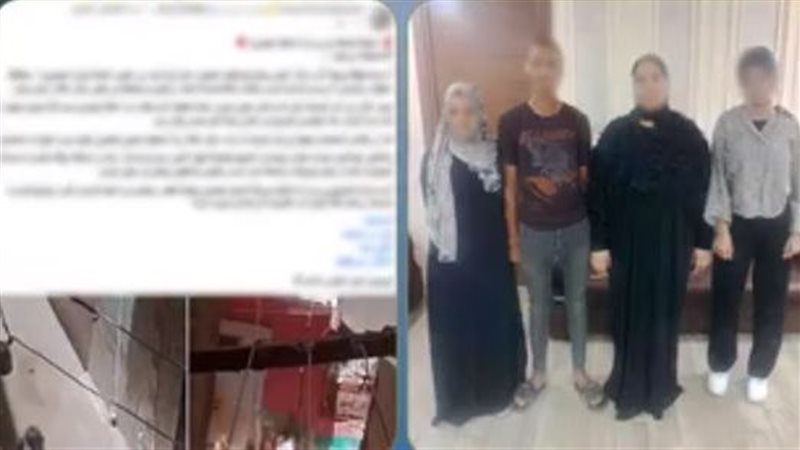 ضبط شخص و3 سيدات بتهمة التعدى على ربة منزل بالسب والضرب بالدقهلية (فيديو)