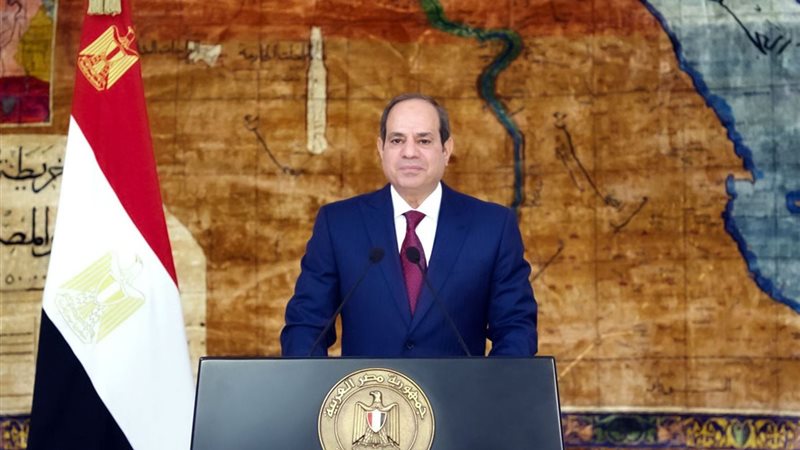 السيسي: لا استقرار أو تنمية للشعوب إلا بإقامة الدولة الفلسطينية المستقلة وإنهاء الاحتلال