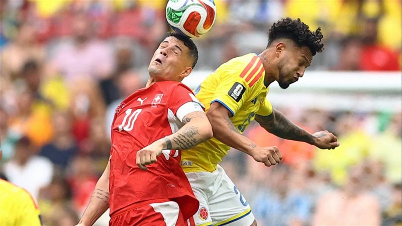سويسرا تتخطى كولومبيا بركلات الترجيح 4 – 3 وتواجه الأرجنتين في ربع نهائي المونديال