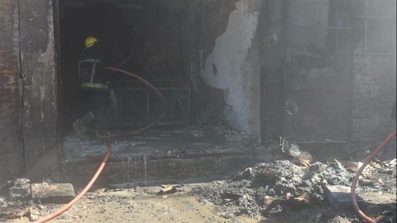 السيطرة على حريق اندلع في مخلفات بطريق مصر إسكندرية الزراعي