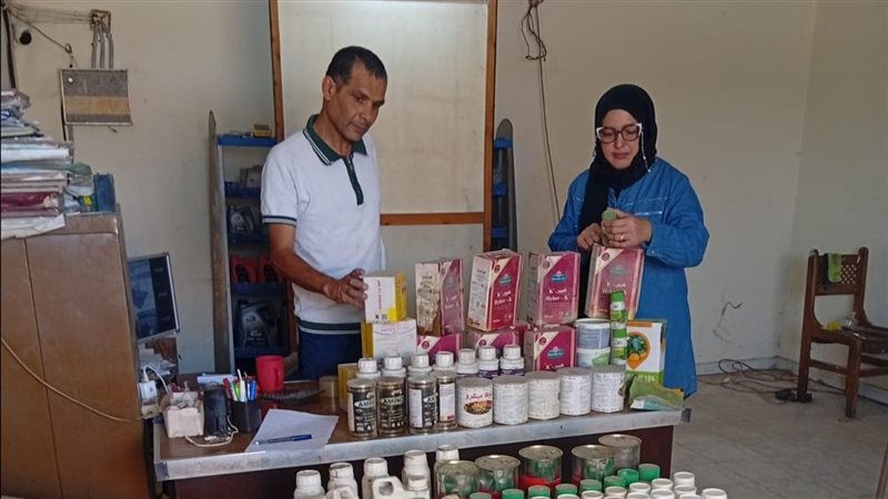 ضبط 276 عبوة مخصبات زراعية منتهية الصلاحية خلال حملة لتموين الإسماعيلية