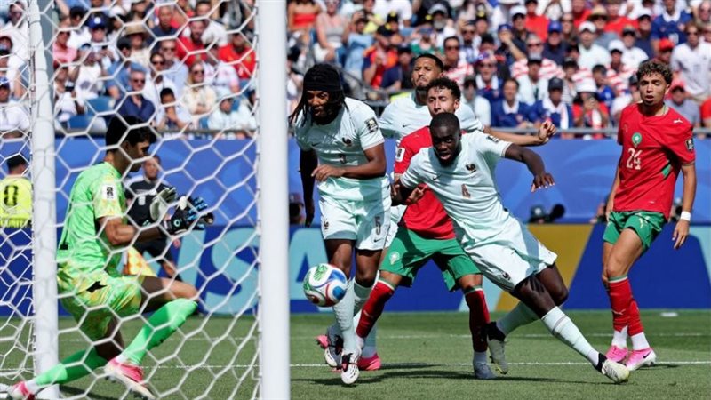 عثمان ديمبيلي يعزز تقدم فرنسا بالهدف الثاني أمام المغرب في كأس العالم