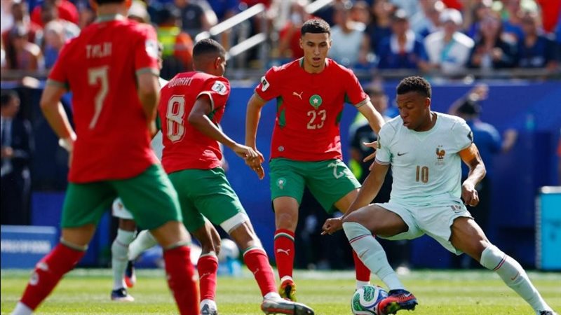 فرنسا عقدة المغرب في كأس العالم للمرة الثانية علي التوالي