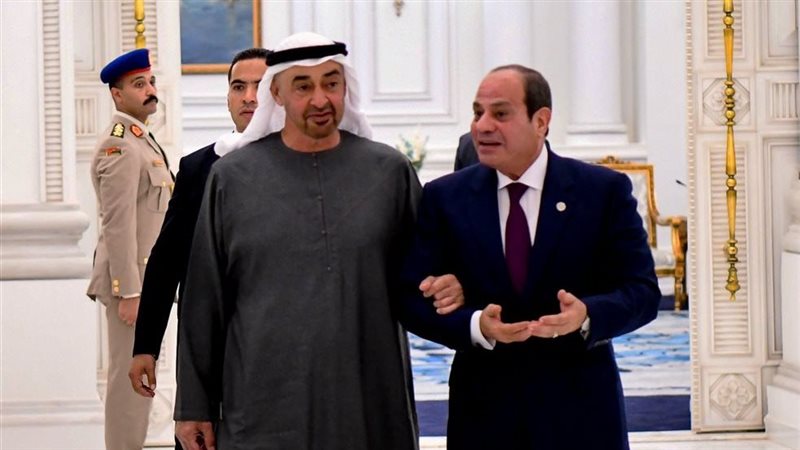 بن زايد لـ السيسي: العلاقات الأخوية والتاريخية تجمع قيادتي وشعبي البلدين