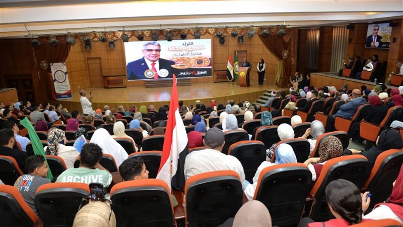 محافظ الدقهلية ورئيس هيئة الاستعلامات يشهدان احتفالية ذكرى ثورة 30 يونيو