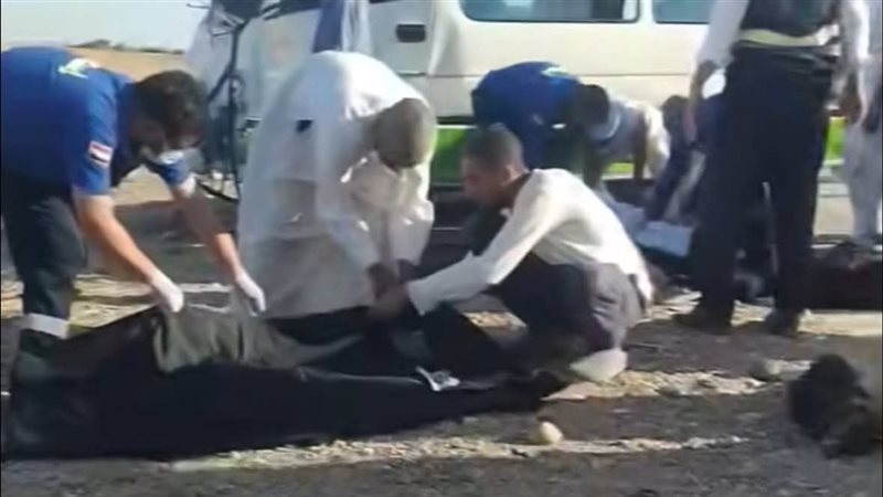 حادث المنيا أنهى حياة ثلاثة أجيال من أسرة واحدة في لحظات