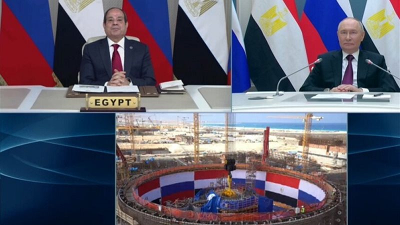 محطة الضبعة النووية تتصدر مشروعات الشراكة الاستراتيجية المصرية الروسية بقيادة السيسي وبوتين