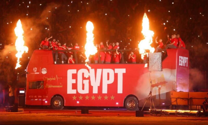 إليك أبرز ما حدث في حفل تكريم لاعبي منتخب مصر باستاد القاهرة