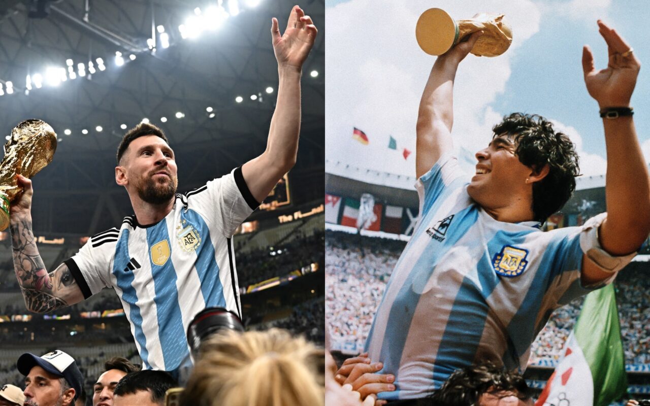 قبل مواجهة الأرجنتين وإسبانيا.. مقارنة بين أرقام ميسي ومارادونا في كأس العالم