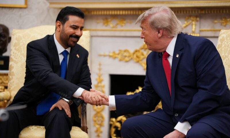بعد لقائه ترامب.. رئيس وزراء العراق يصل إلى طهران