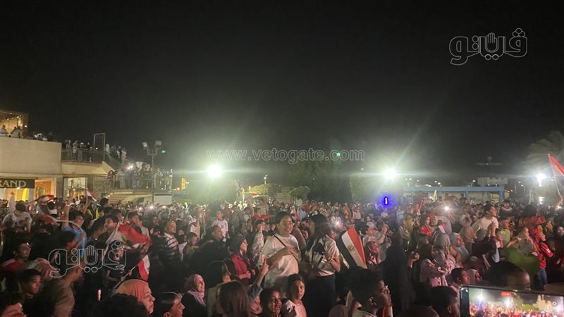 فرحة جماهير أسوان بالهدف الثاني للمنتخب في مباراة الأرجنتين (فيديو وصور)