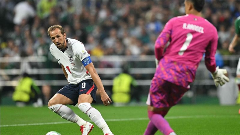 هاري كين يضيف الهدف الثالث لمنتخب إنجلترا أمام المكسيك