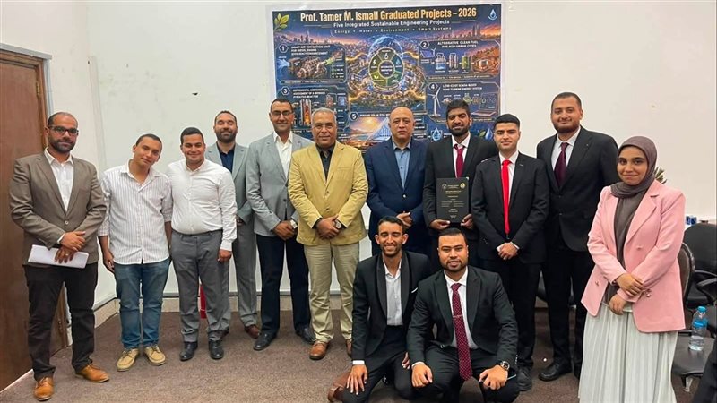طلاب هندسة القناة يحولون مشروعات تخرجهم إلى أبحاث علمية منشورة