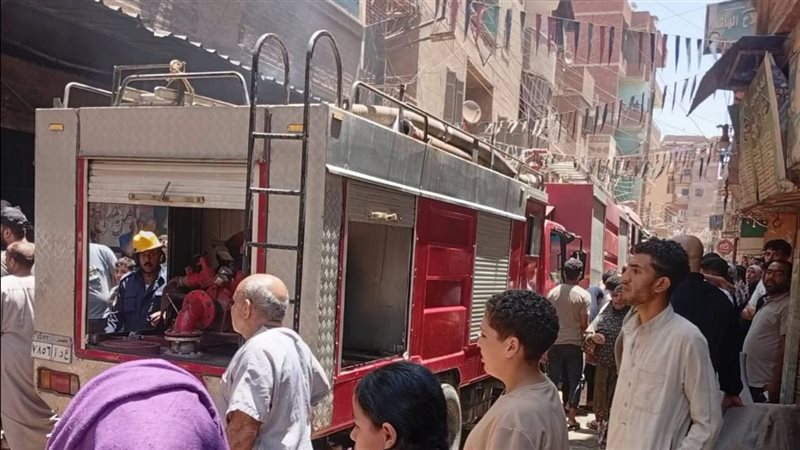 السيطرة على حريق في مخبز بقرية كفر حجازي بالغربية