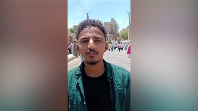 طالب ثانوية عامة بقنا: امتحان الكيمياء سهل للمذاكر وصعب للي مذاكرش (فيديو)