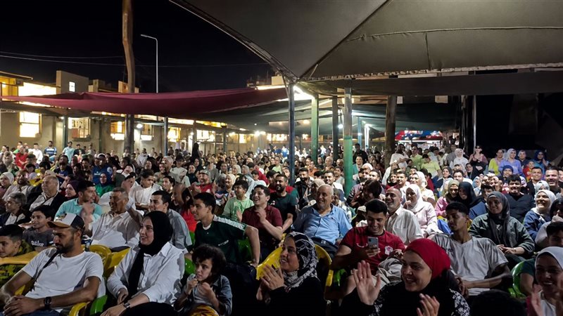 فرحة الهدف الأول لمصر بمرمة أستراليا في شبرا الخيمة (فيديو)