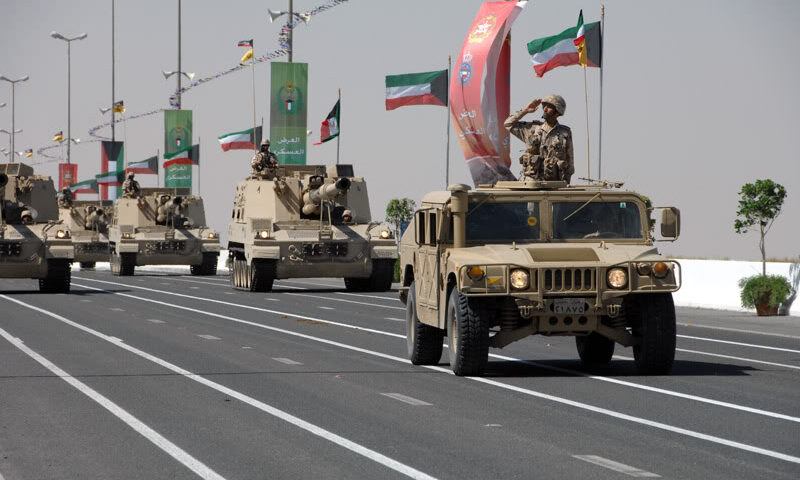 العدوان الإيراني الآثم.. الجيش الكويتي يعترض 32 طائرة مسيرة معادية