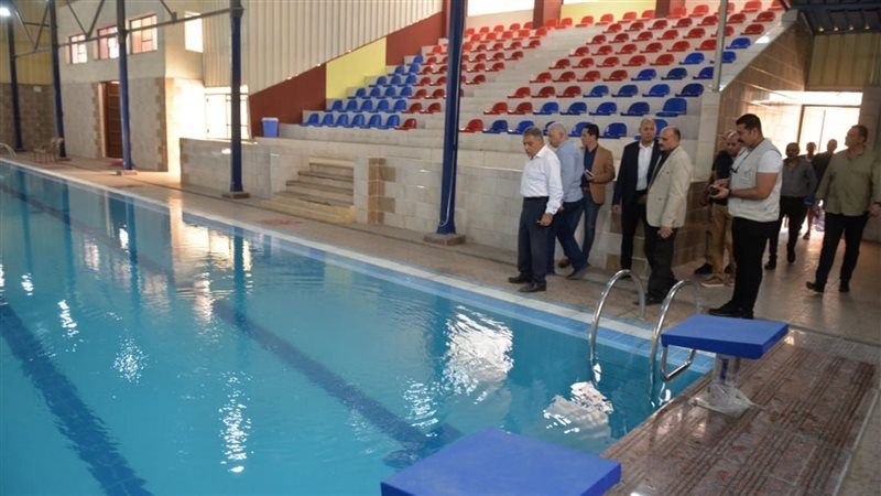 مصرع طفل غرقا داخل حمام سباحة خاص بنادي غزل المحلة أثناء التدريب