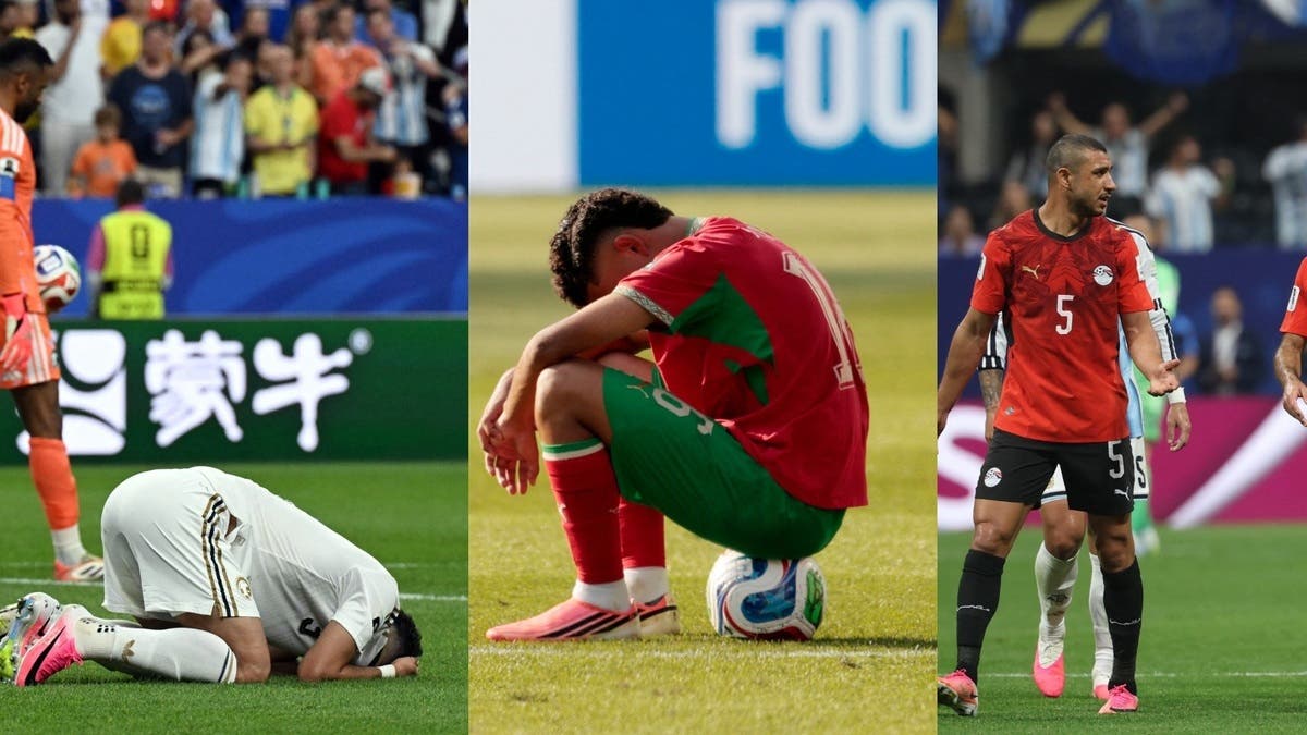 مشاركة العرب التاريخية في كأس العالم تنتهي بخروج المغرب