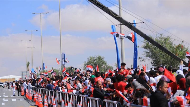 بالسيلفي والتوقيعات، استقبال تاريخي لكتيبة منتخب مصر بعد إنجاز المونديال
