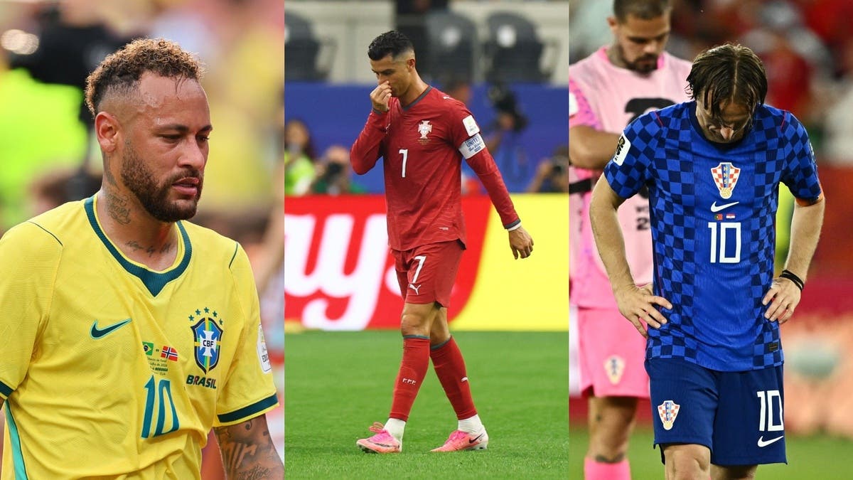 الأساطير يتساقطون واحداً تلو الآخر بعد الفشل في كأس العالم