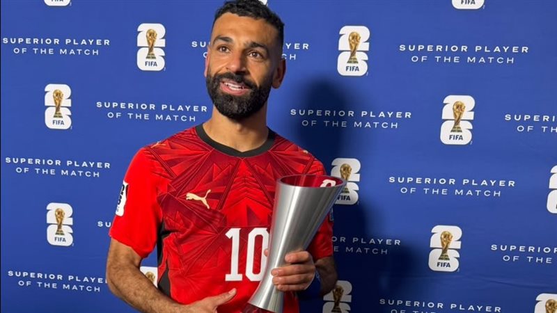 محمد صلاح أفضل لاعب في مباراة مصر وأستراليا