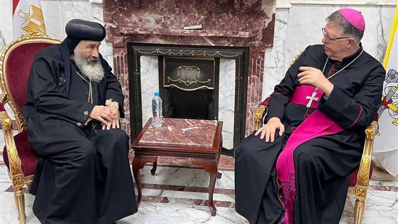 الجمعة، القداس الاحتفالي بالذكرى المئوية الأولى للنيابة الرسولية اللاتينية في كاتدرائية بورسعيد