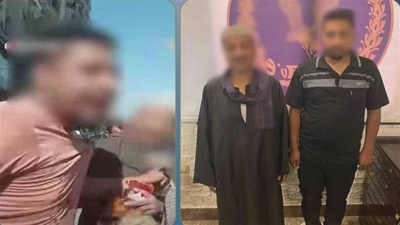 الأمن يكشف تفاصيل فيديو الاعتداء على مسن سوهاج بدعوى التحرش بفتاة