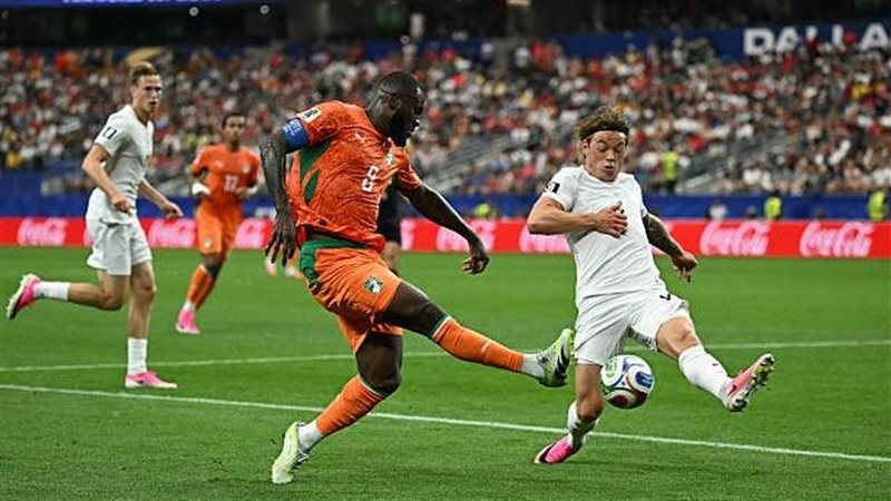كأس العالم، ديالو يسجل التعادل لصالح كوت ديفوار أمام النرويج