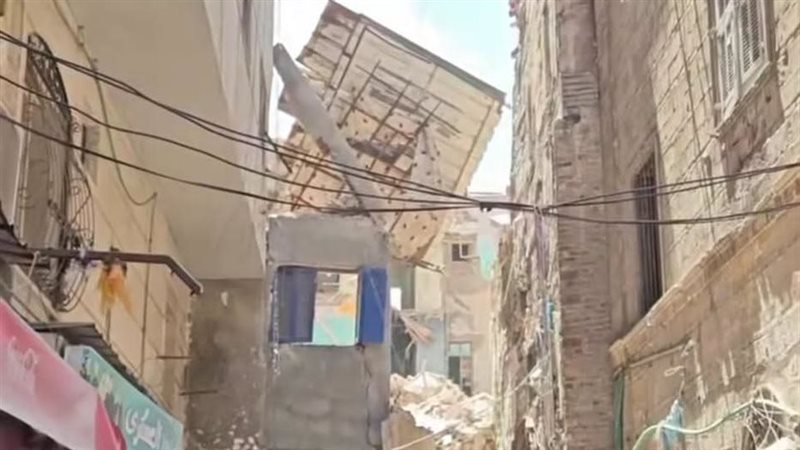 نص تقرير اللجنة الهندسية لعقار انهار جزئيا في الزيتون
