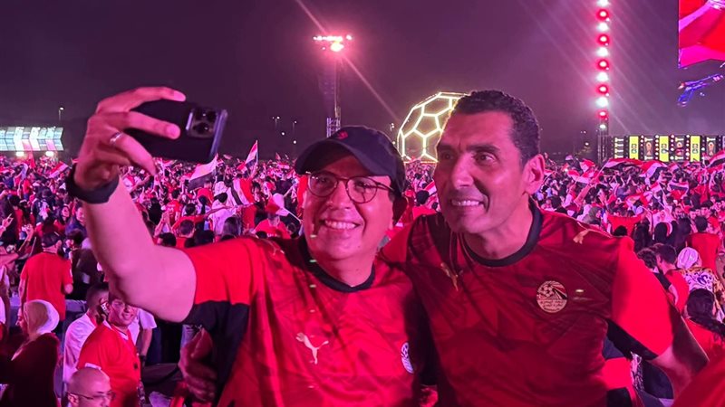 وزير الري يحتفي بتأهل منتخب مصر بصور مع جوهر نبيل ويوجه رسالة نارية إلى ميسي
