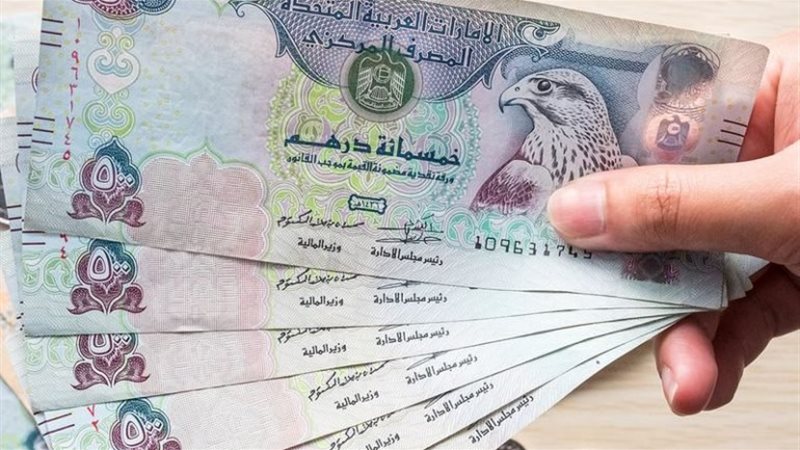 آخر تطورات سعر الدرهم الاماراتي أمام الجنيه في 5 بنوك مساء اليوم