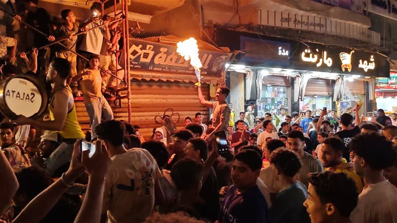 جماهير الغربية تحتفل بالفوز على أستراليا والتأهل إلى دور الـ16 بكأس العالم 2026 (فيديو)