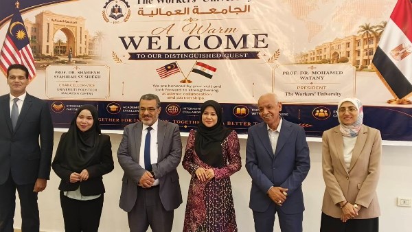 الجامعة العمالية تبحث تعزيز التعاون الأكاديمي مع جامعة بولي-تيك الماليزية