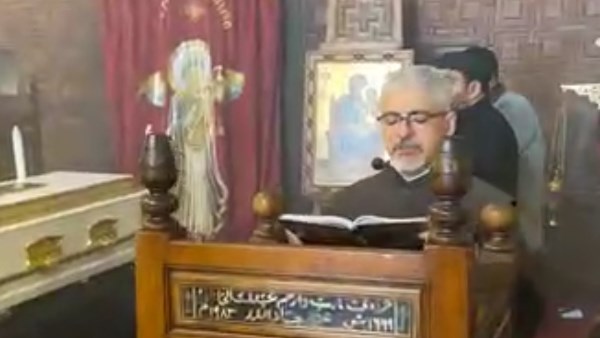 بدء مراسم جنازة الموسيقار الكبير هاني شنودة