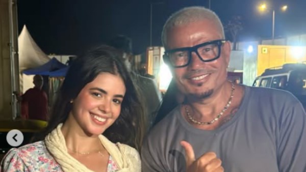 لجين خليفة.. من هي ملكة جمال مصر التي أشعل ظهورها مع عمرو دياب الجدل؟