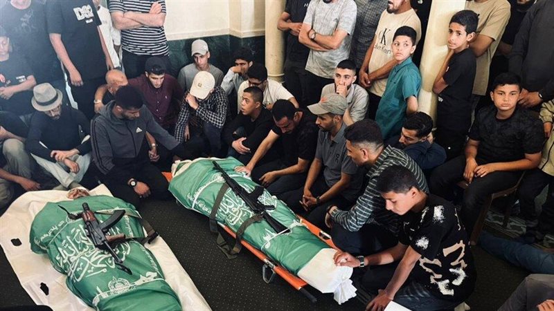 شهيد بنيران قوات الاحتلال شرقي مدينة دير البلح وسط قطاع غزة