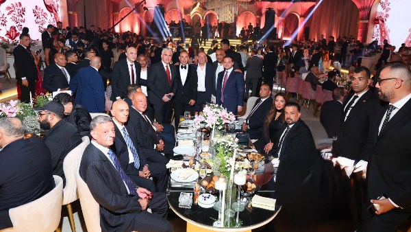 وزراء ونجوم الرياضة والمجتمع في حفل زفاف ابنة إبراهيم حسن مدير منتخب مصر