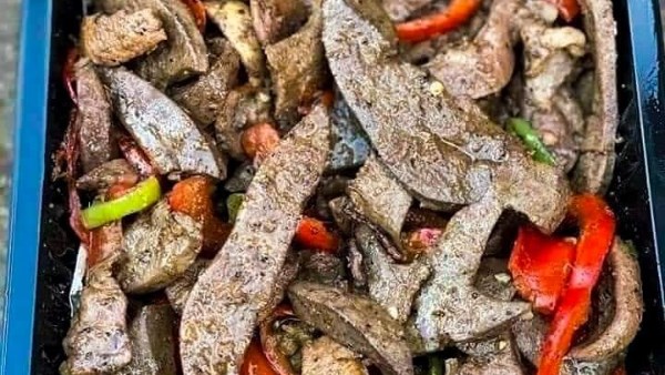 طريقة عمل الكبدة بالفلفل
