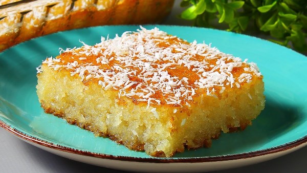 بدون بيض..طريقة عمل البسبوسة