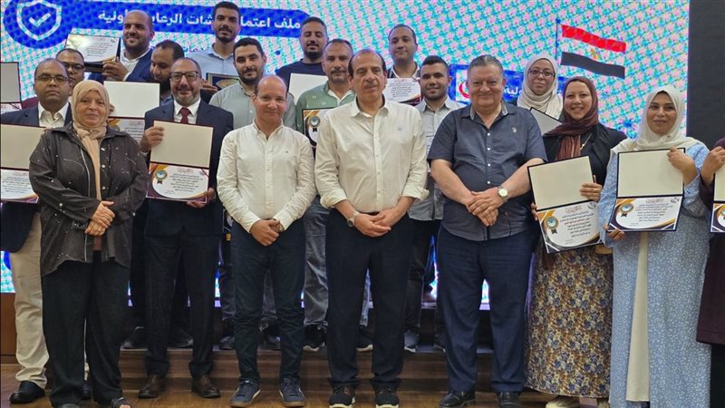 مكافأة العاملين بمستشفى ميت غمر، الدقهلية الأولى على مستوى الجمهورية في مكافحة العدوى