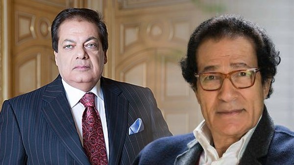 أبو العينين يهنئ فاروق حسني بجائزة النيل في الفنون
