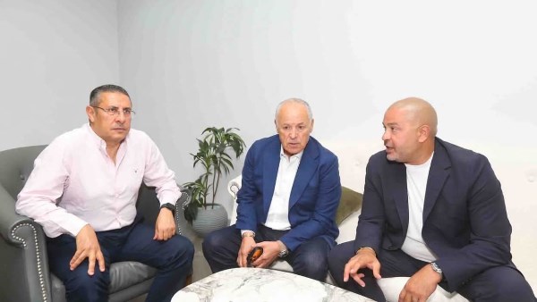 أبوريدة ودياب يستقبلان رؤساء الأندية على هامش انتخابات رابطة القسم الأول