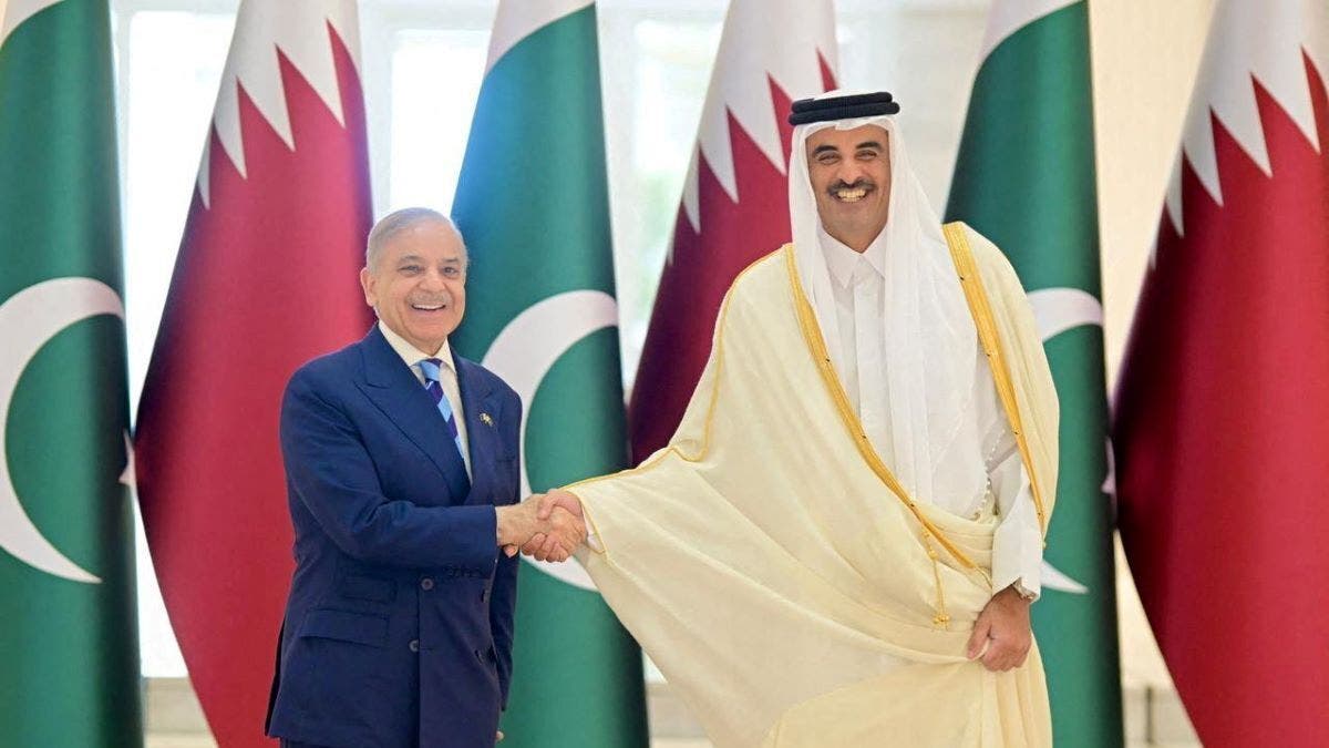 أمير قطر ورئيس وزراء باكستان يبحثان تطورات المنطقة ومحادثات أميركا وإيران