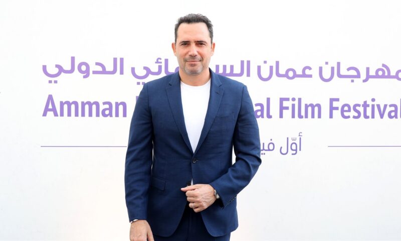 ظافر العابدين يصل الأردن لتقديم فيلمه صوفيا لجمهور عمان السينمائي
