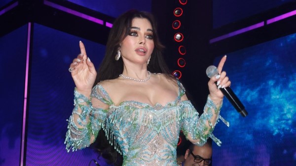 هيفاء وهبي تحتفل بلبنان : مستقبله حلو وما بيوقع أبداً | صور